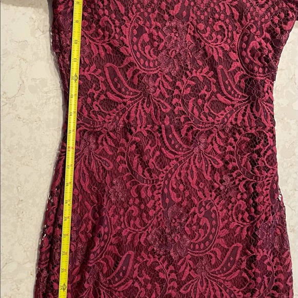 NÉW WITH TAGS LACE/MESH LONG SLEEVE TIGHT DRESS - Picture 9 of 11